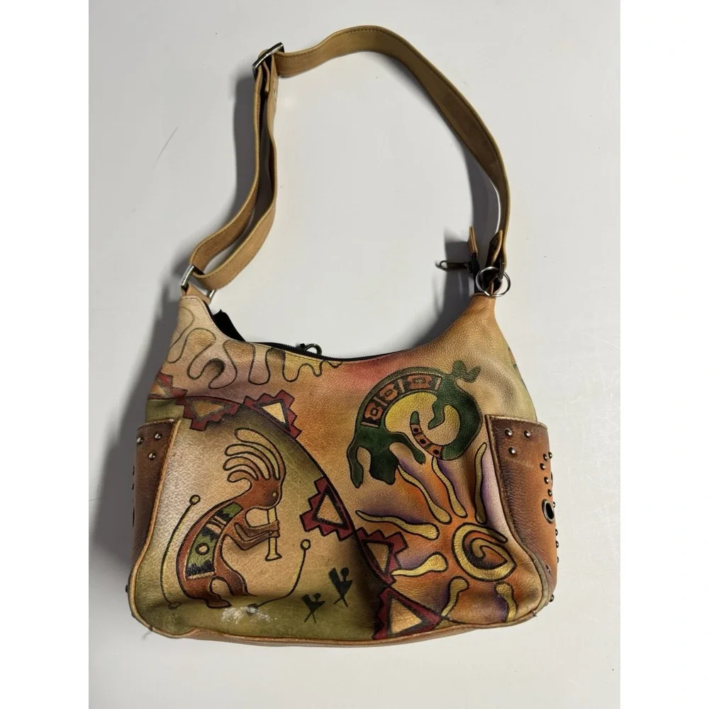 Anuschka leather purse